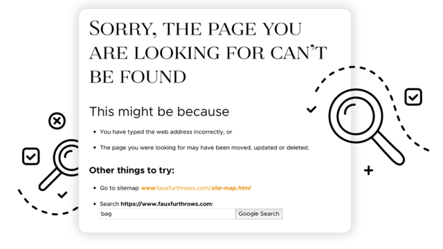 Smart 404 Not Found Page
