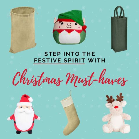 Christmas must-haves social post graphic