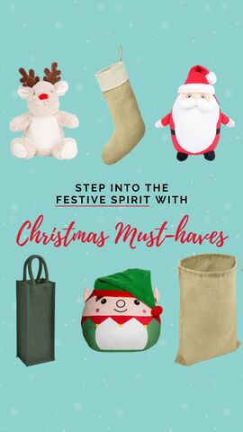 Christmas must-haves social story graphic
