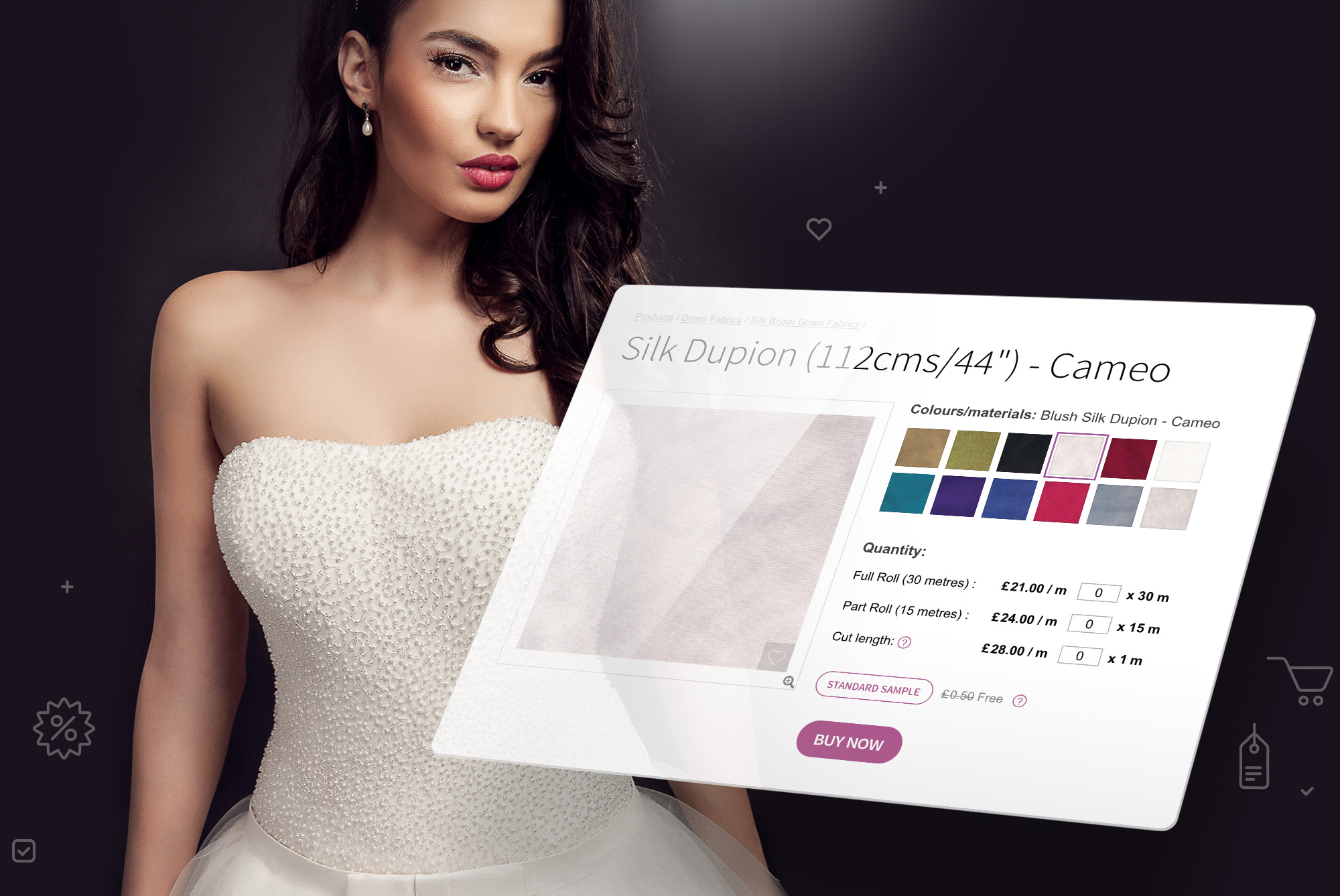 Fabric sales made easier