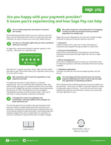 Sage Pay Overview