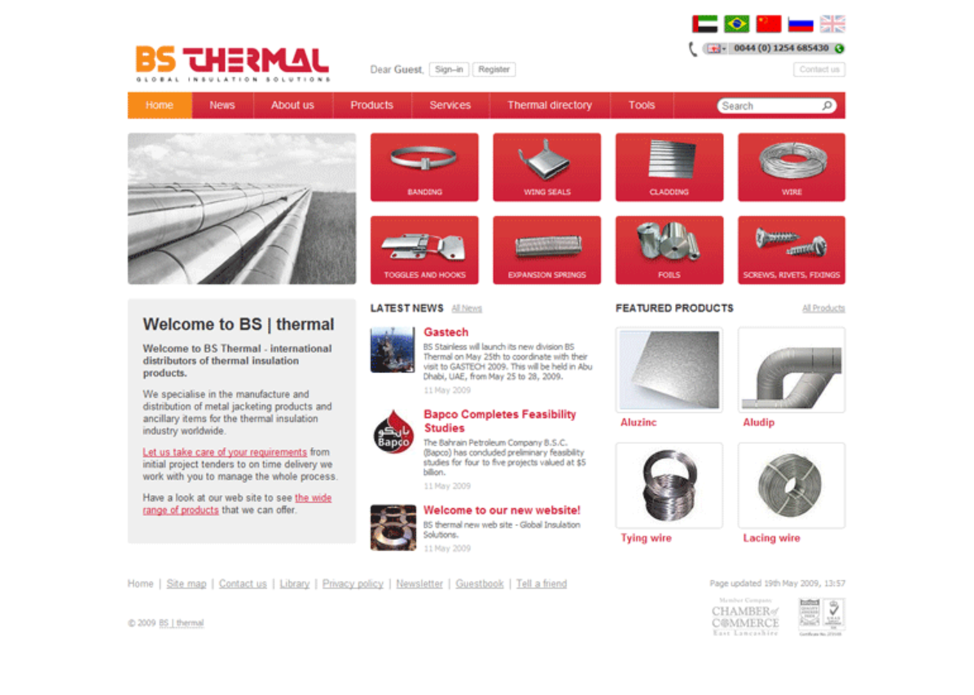 BS Thermal Homepage