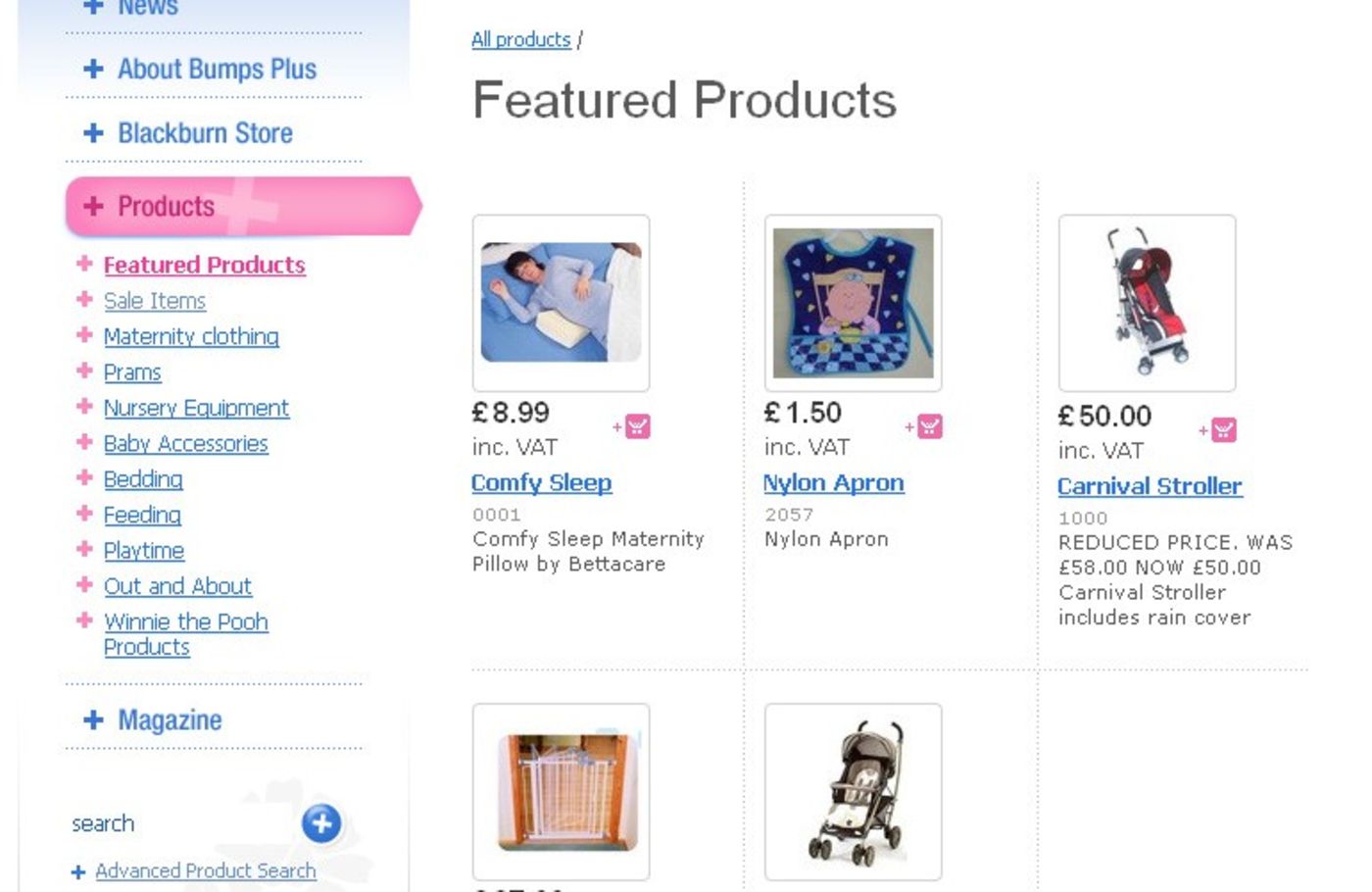 Bumps Plus Products