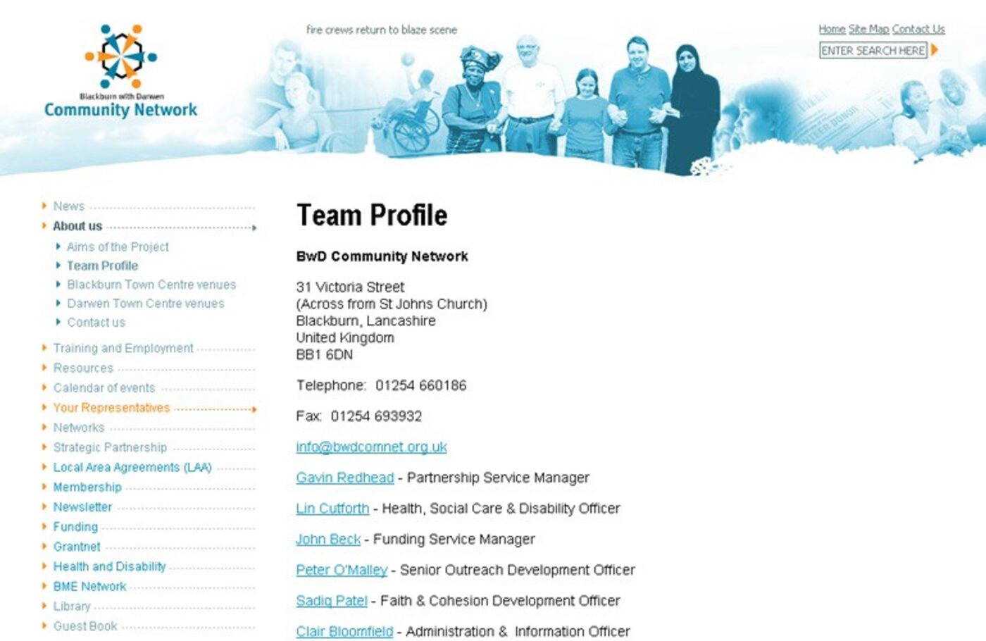 BwD Community Network Team Profile