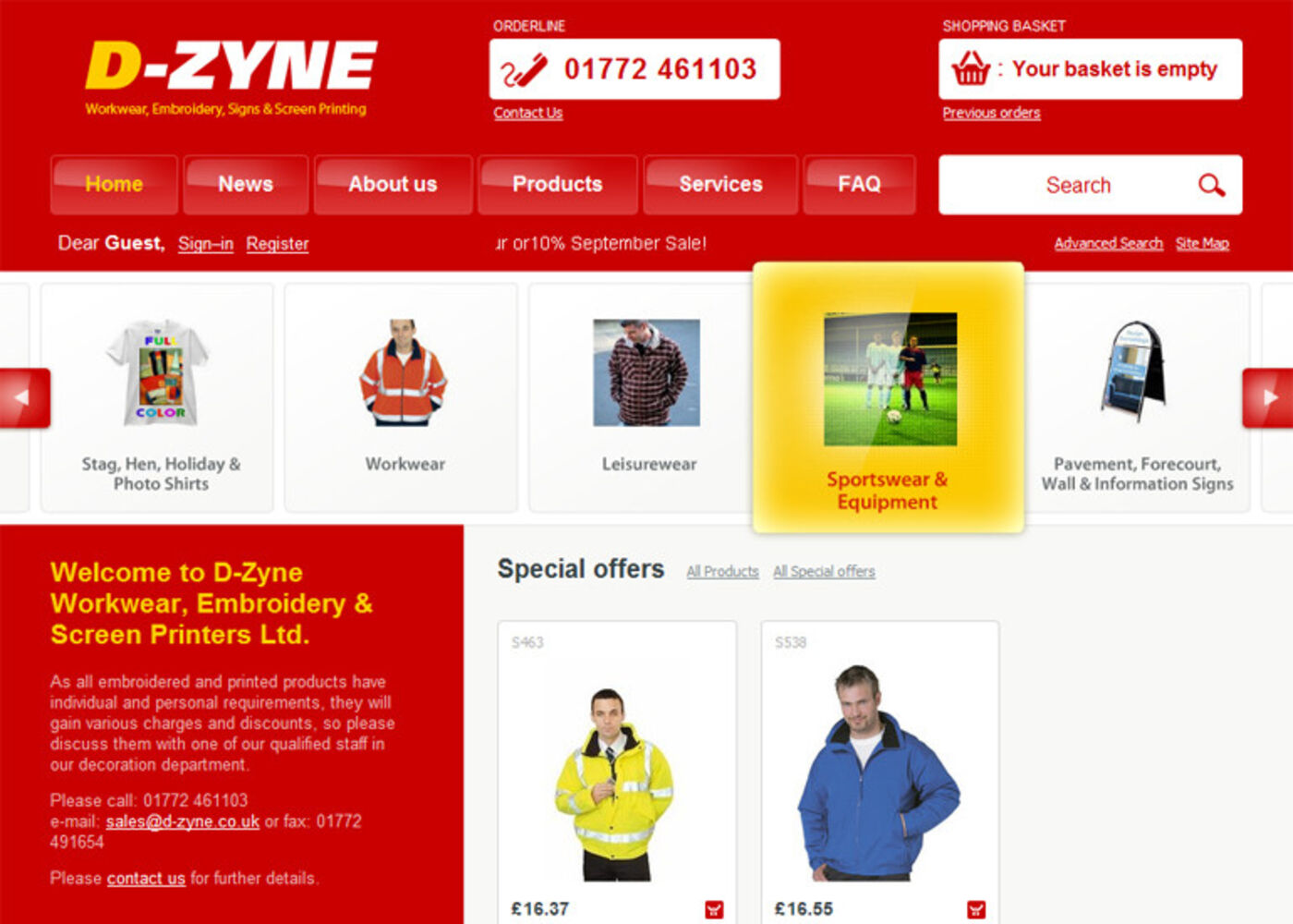 D-Zyne 2008 Homepage header - D-Zyne