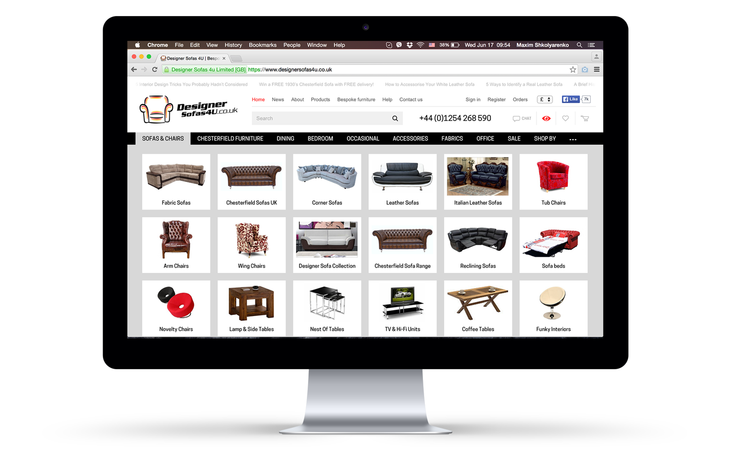 Designer Sofas 4u