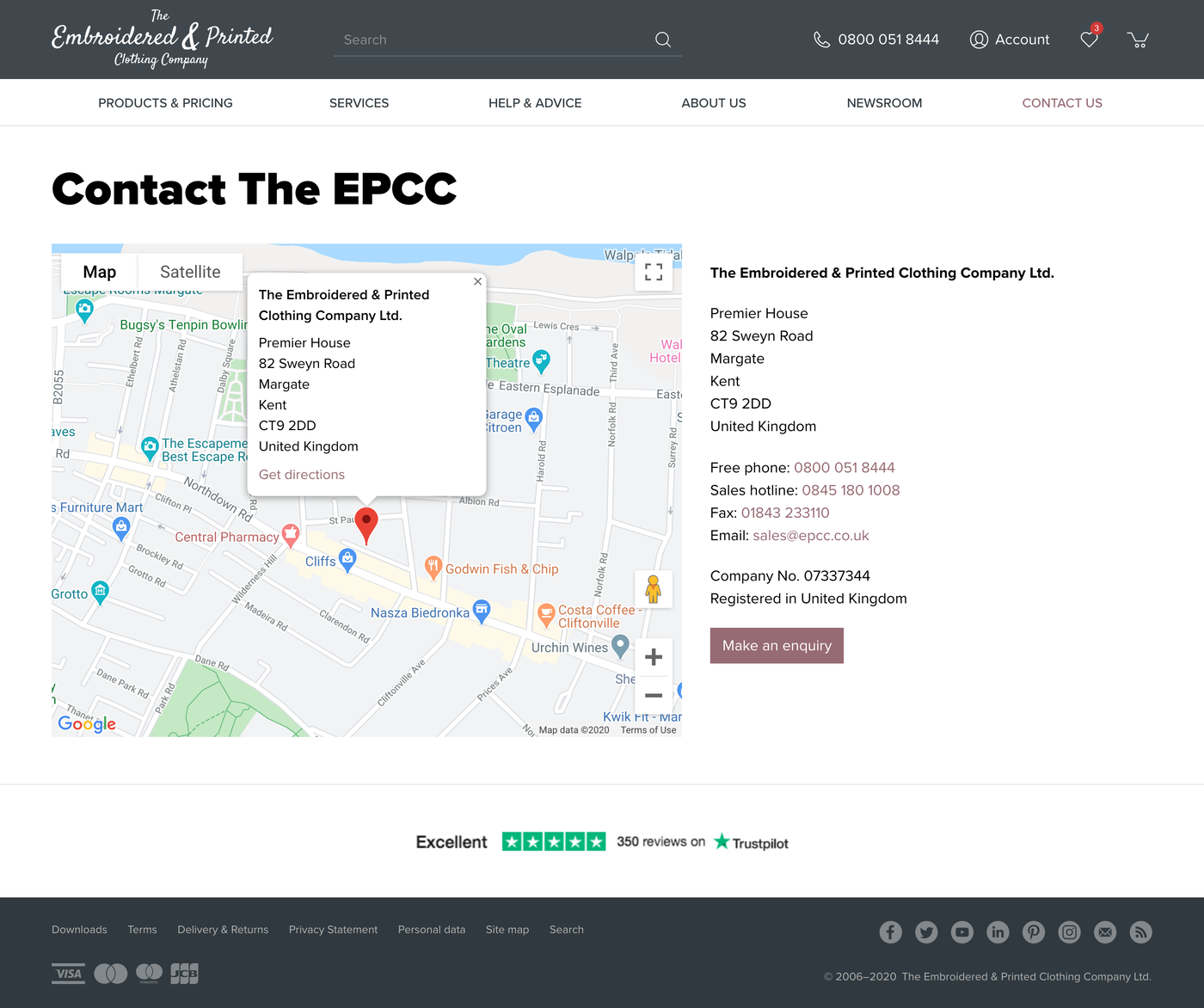 The EPCC Contact us