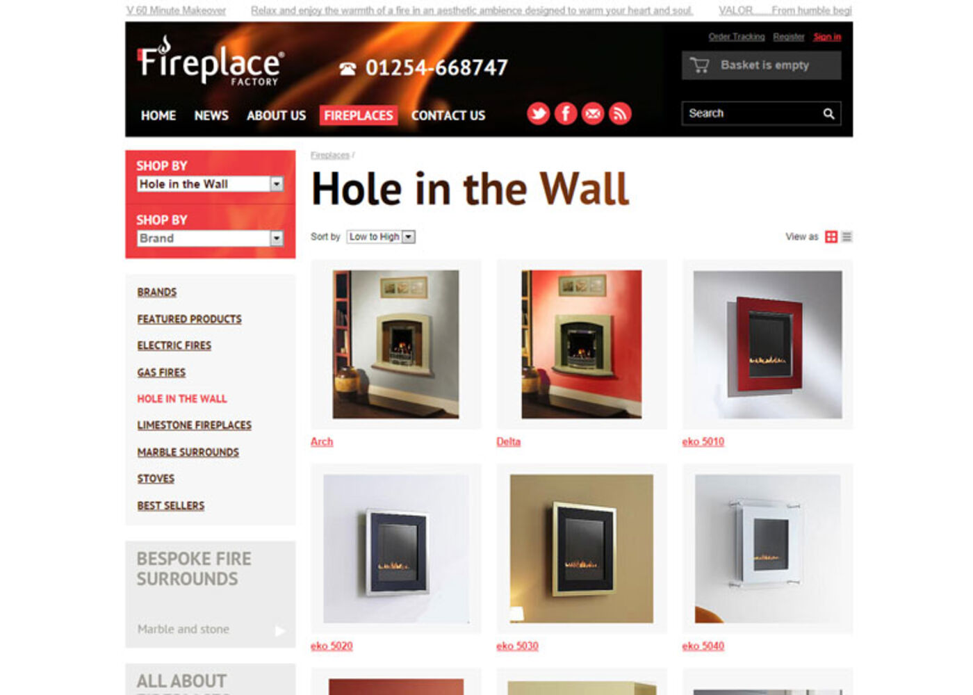 The Fireplace Factory Products