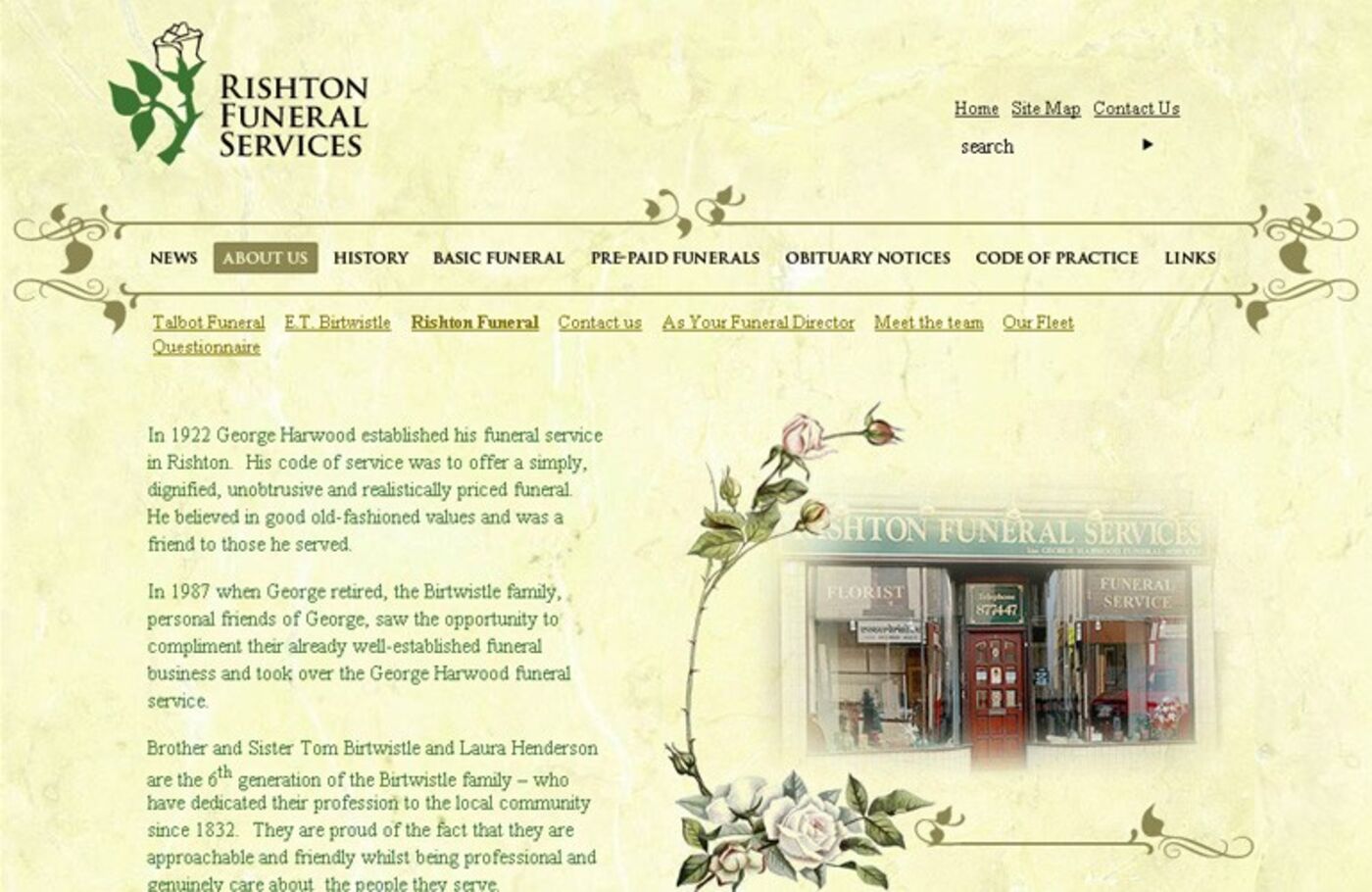 ET Birtwistle & Sons Ltd Rishton page