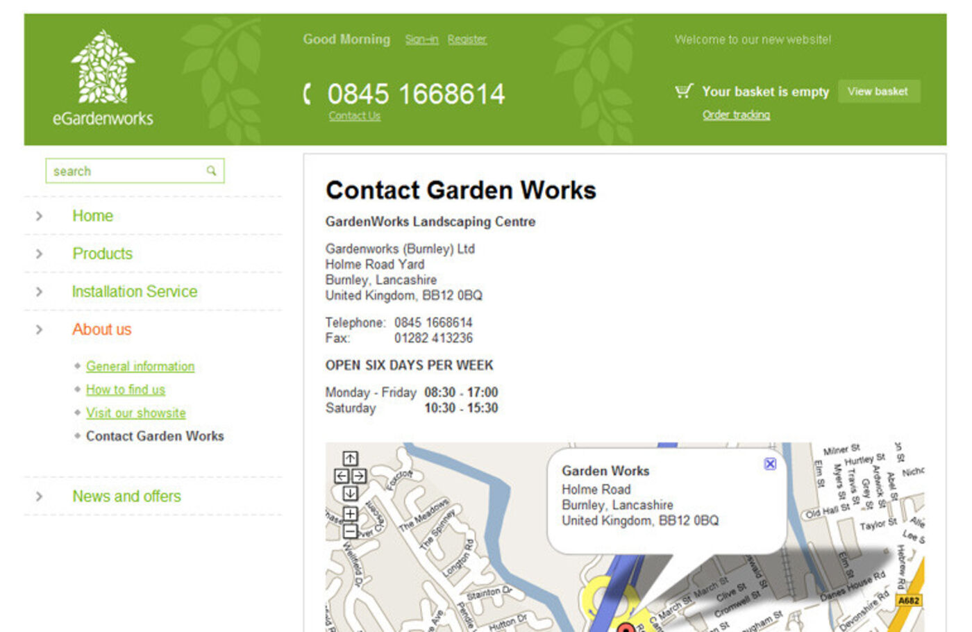 GardenWorks Contact Us - GardenWorks