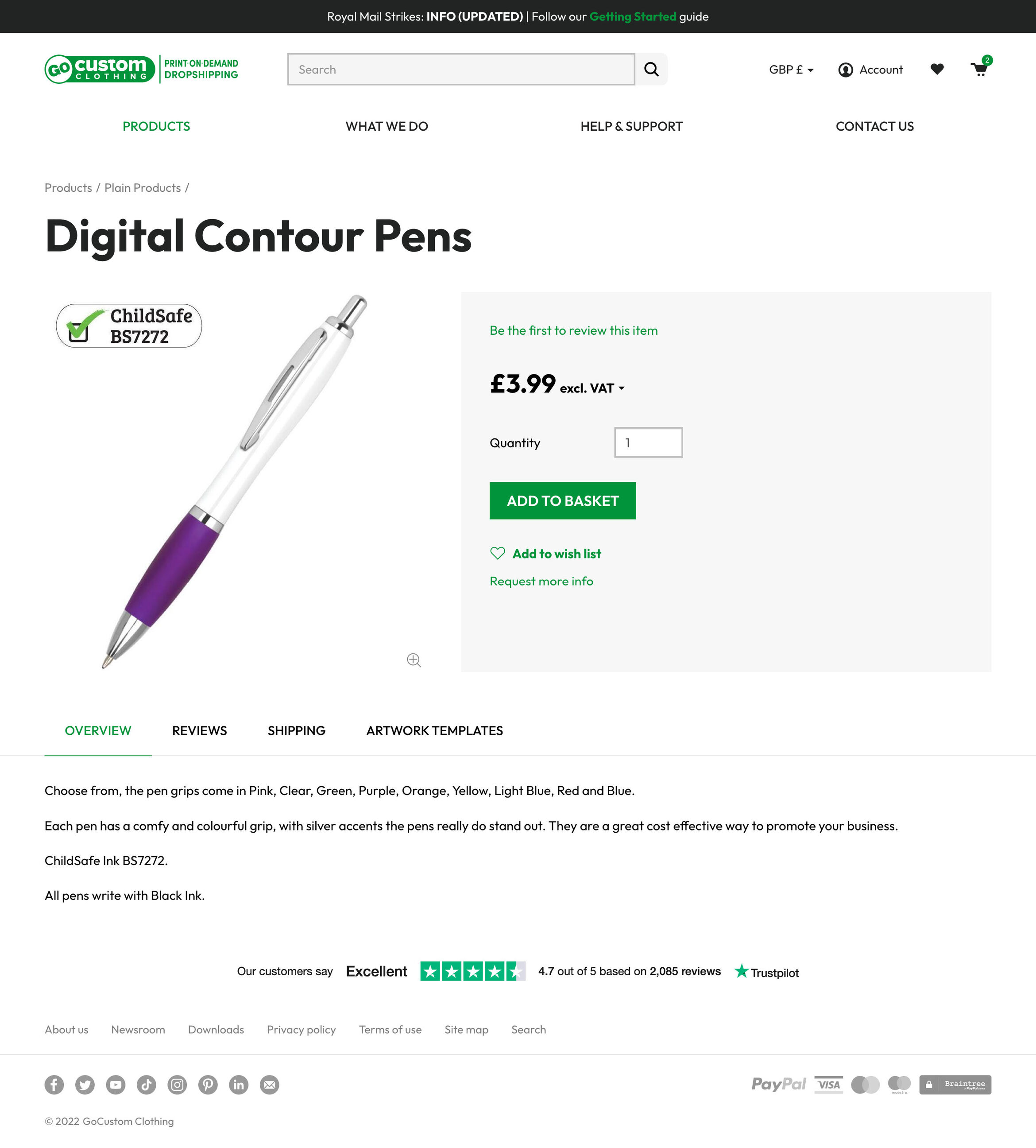 Digital-Contour-Pens