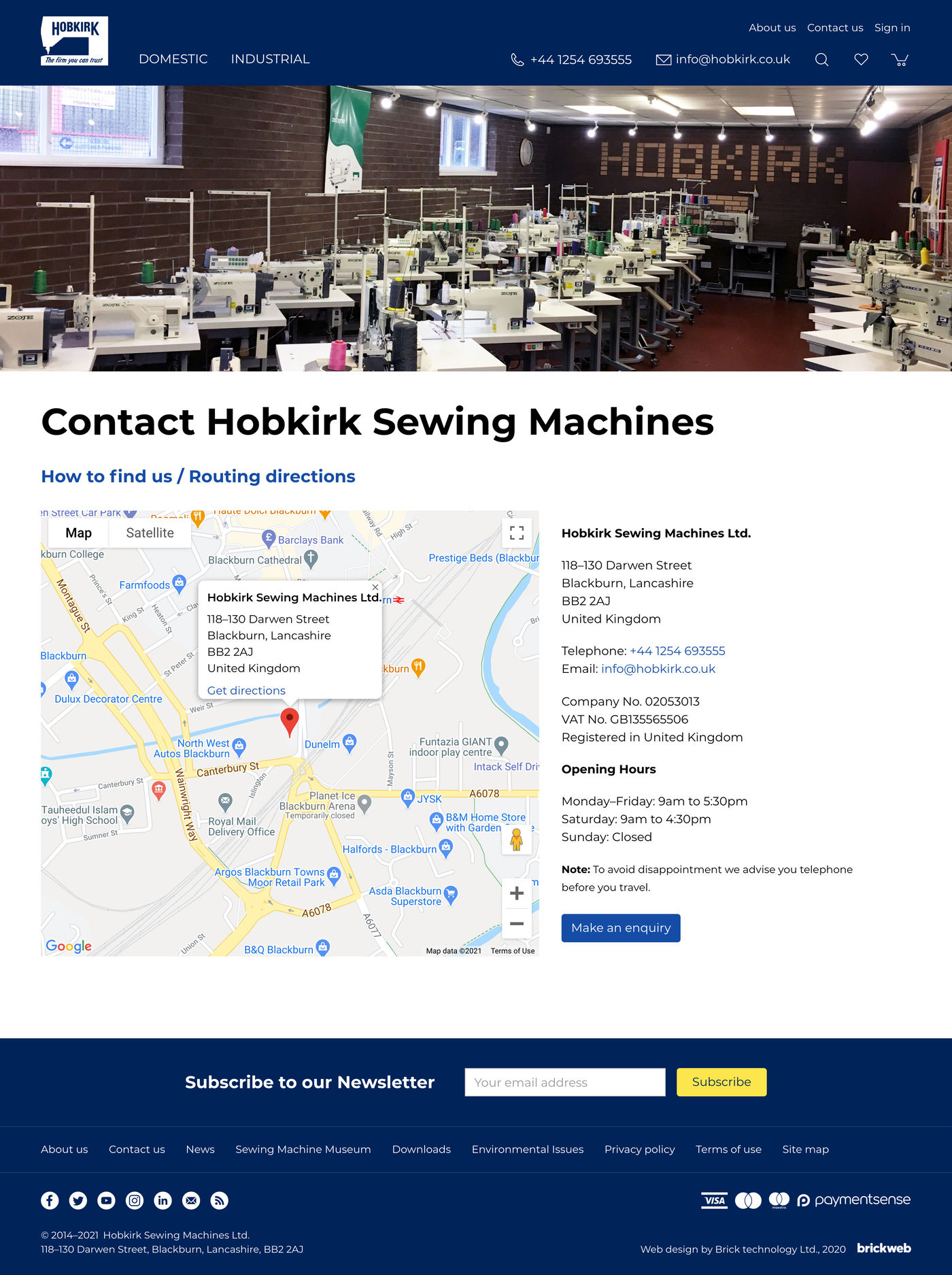Hobkirk Contact us