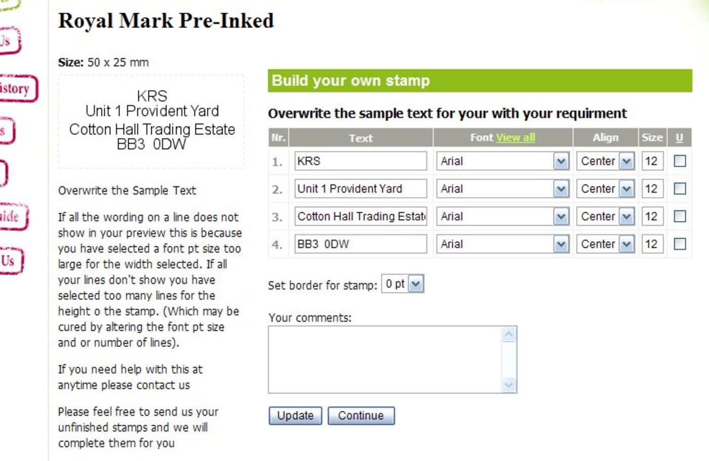 K.R.S (2005) Product customization