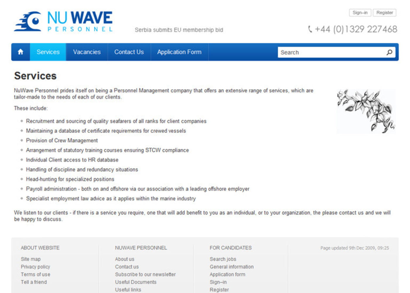 NuWave Personnel Regular page