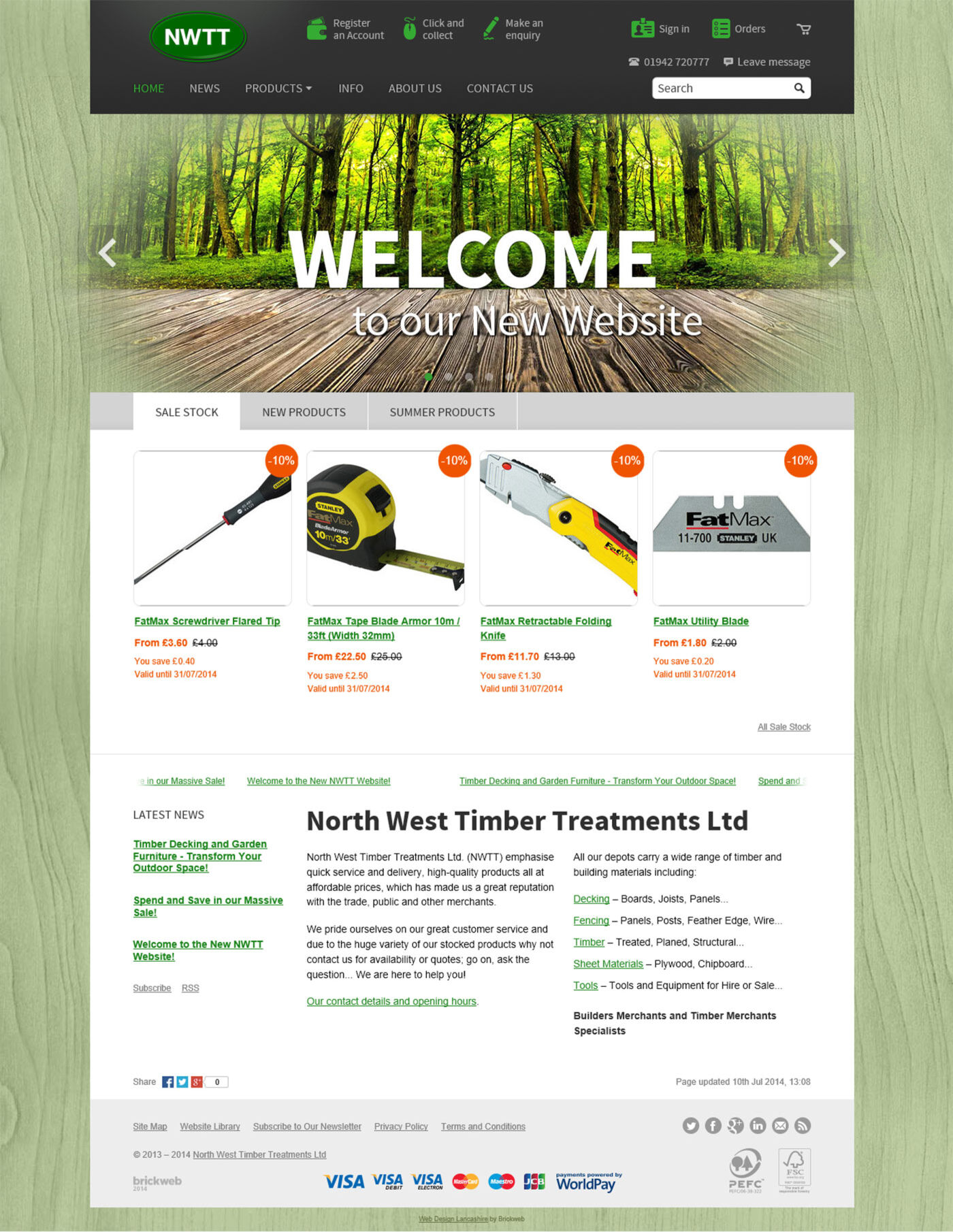 NWTT (2014) Home page