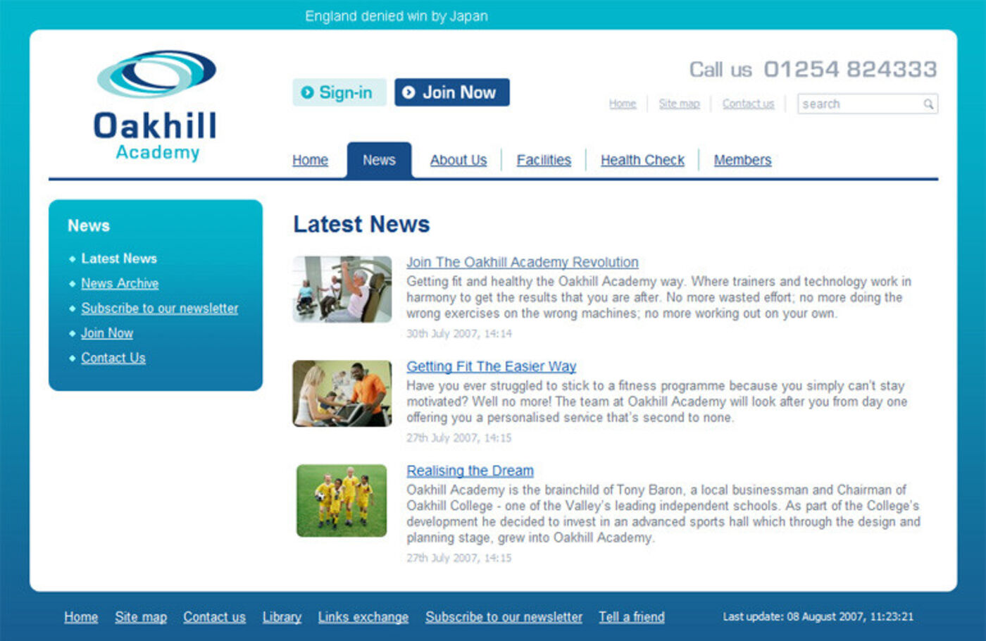 Oakhill Academy News