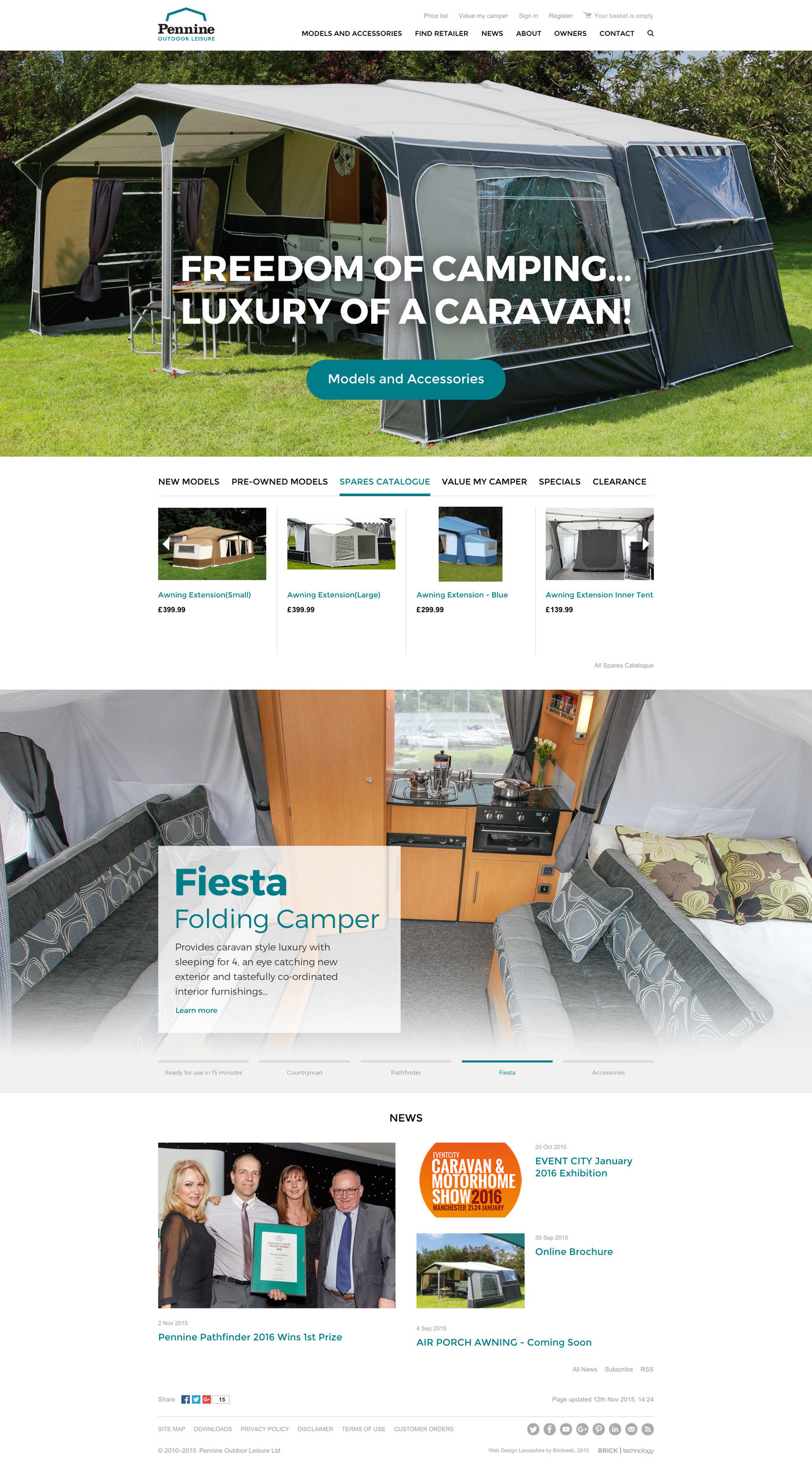 Pennine Outdoor Leisure Home page Pennine Outdoor Leisure