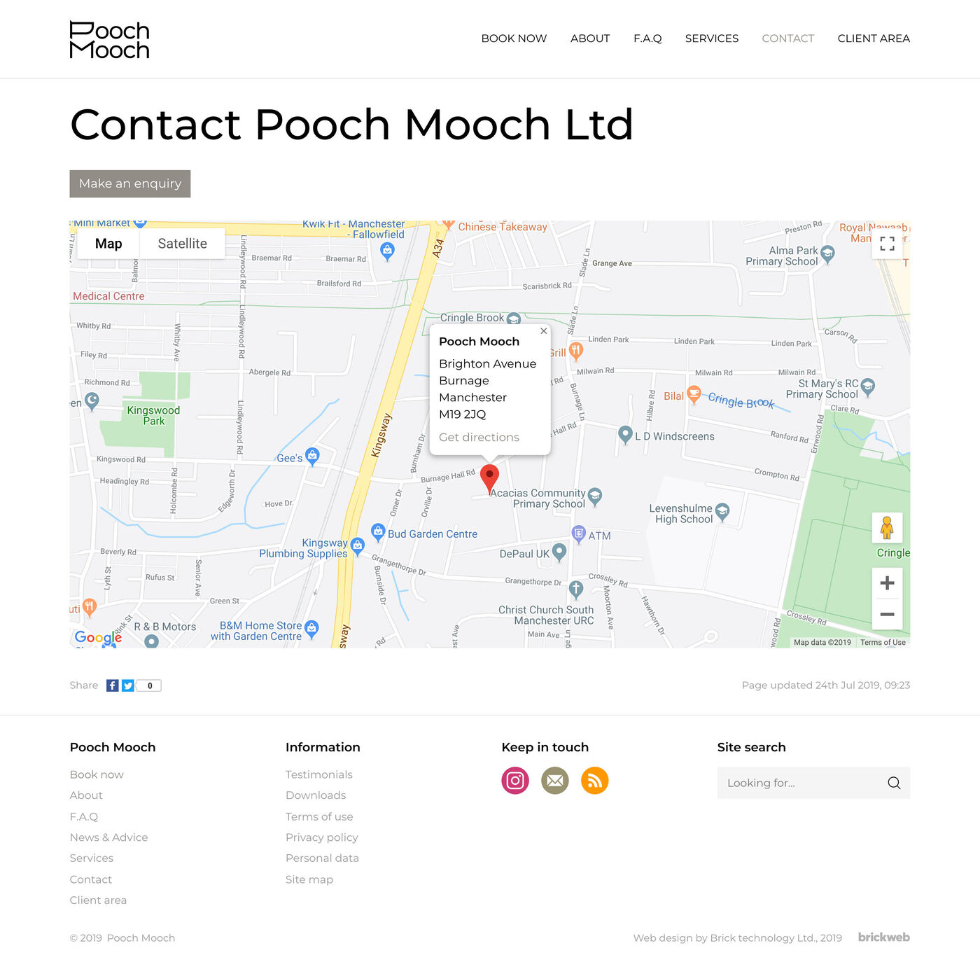 Pooch Mooch Contact us