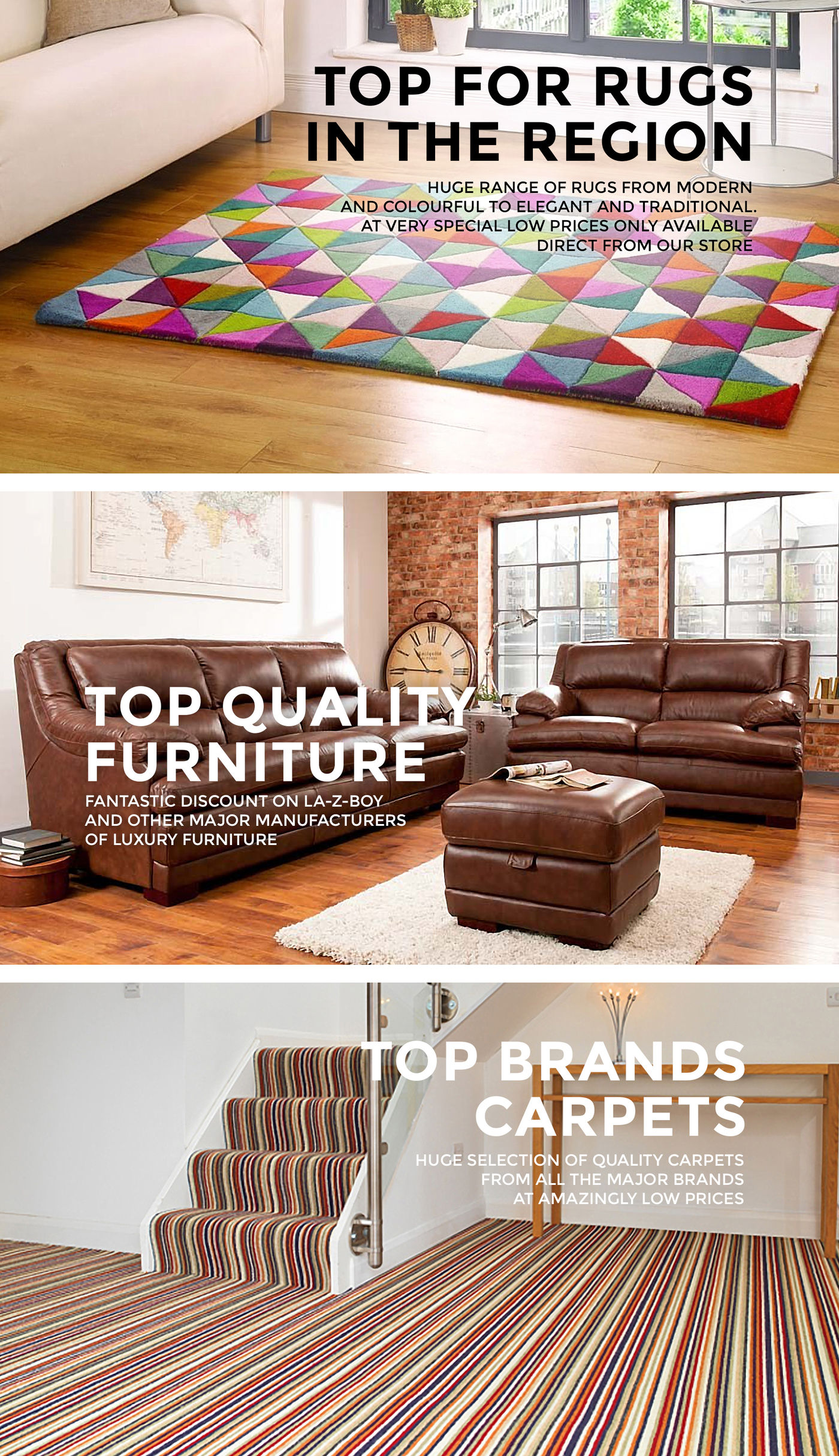 Premier Flooring & Furniture Banners