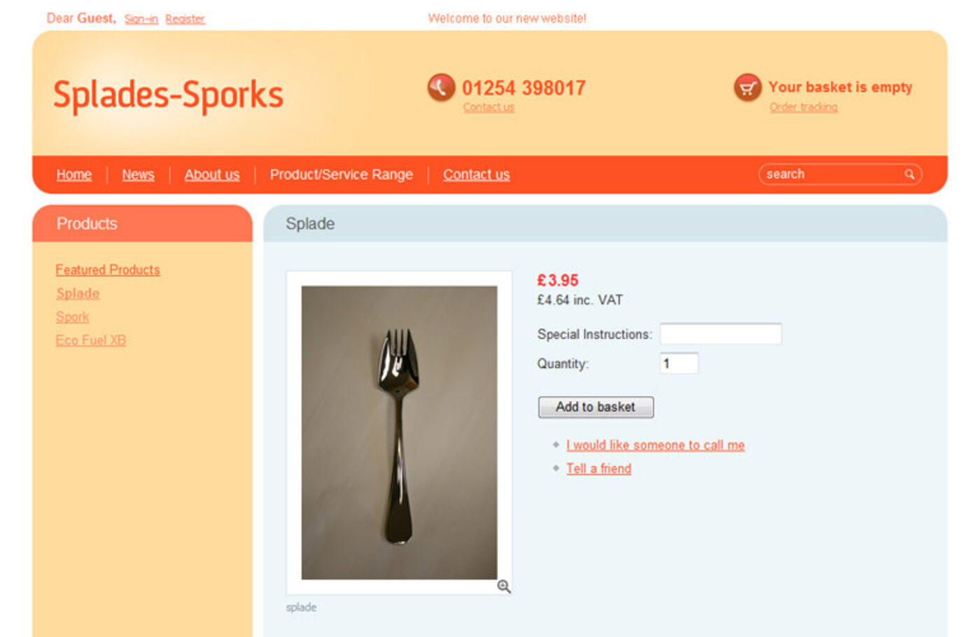 Splades-Sporks Product