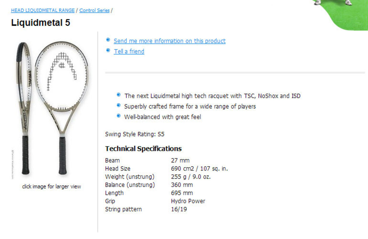Tennis Centre Product