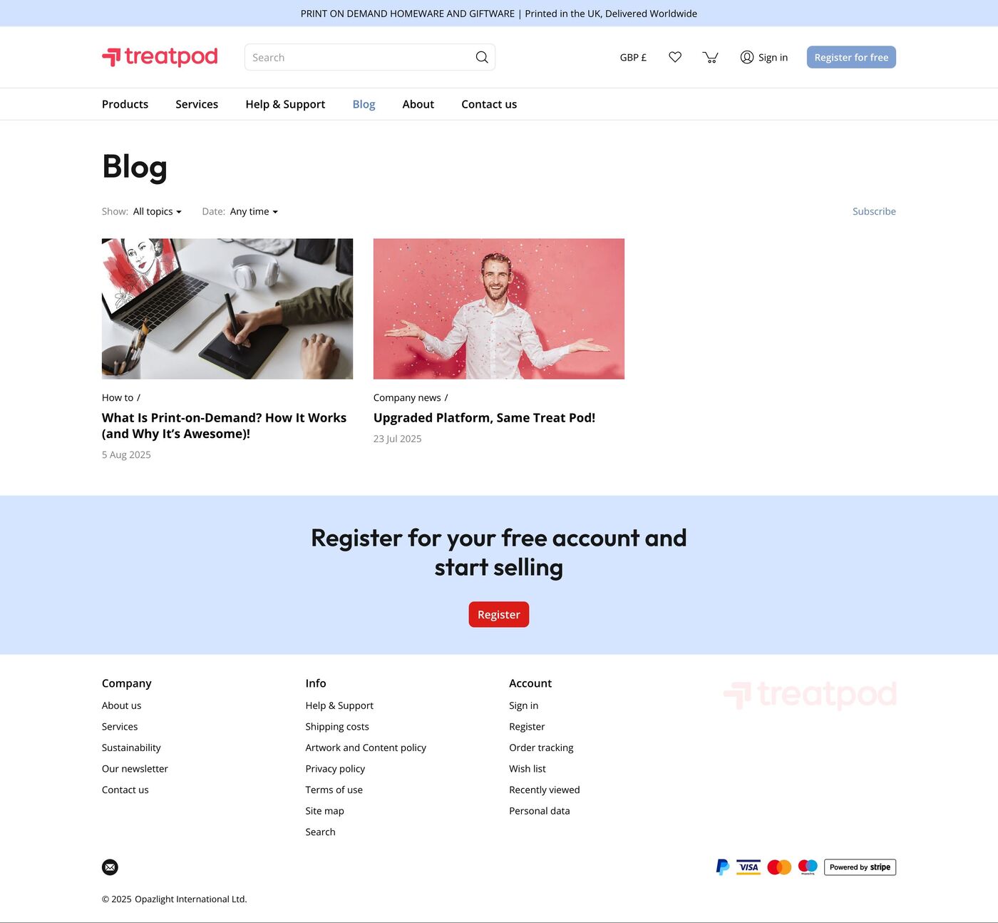 Treat Pod Blog