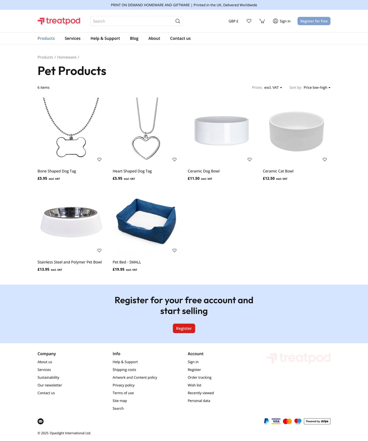 Treat Pod Category