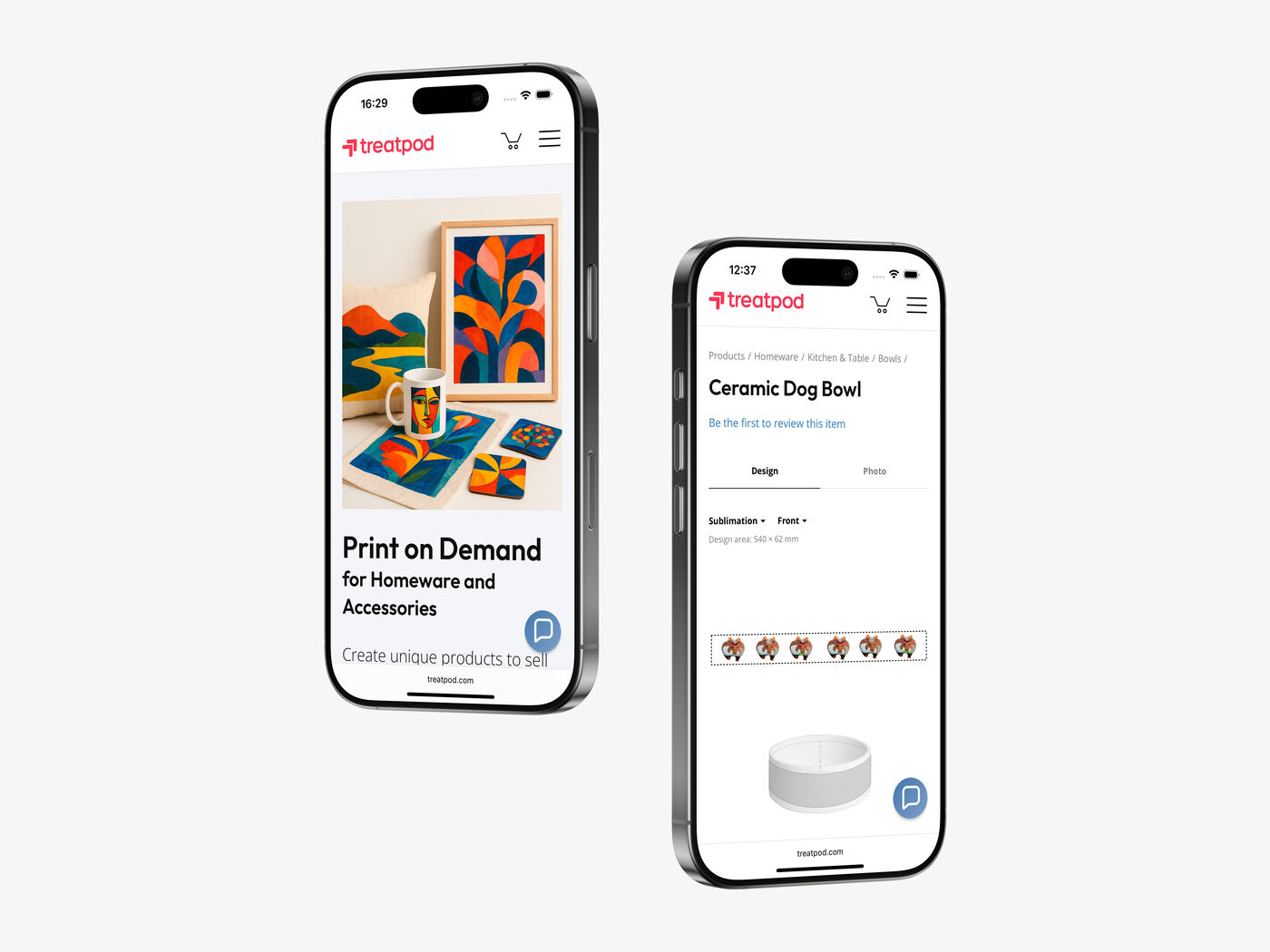 Treat Pod Mobile version iPhone 16 Pro