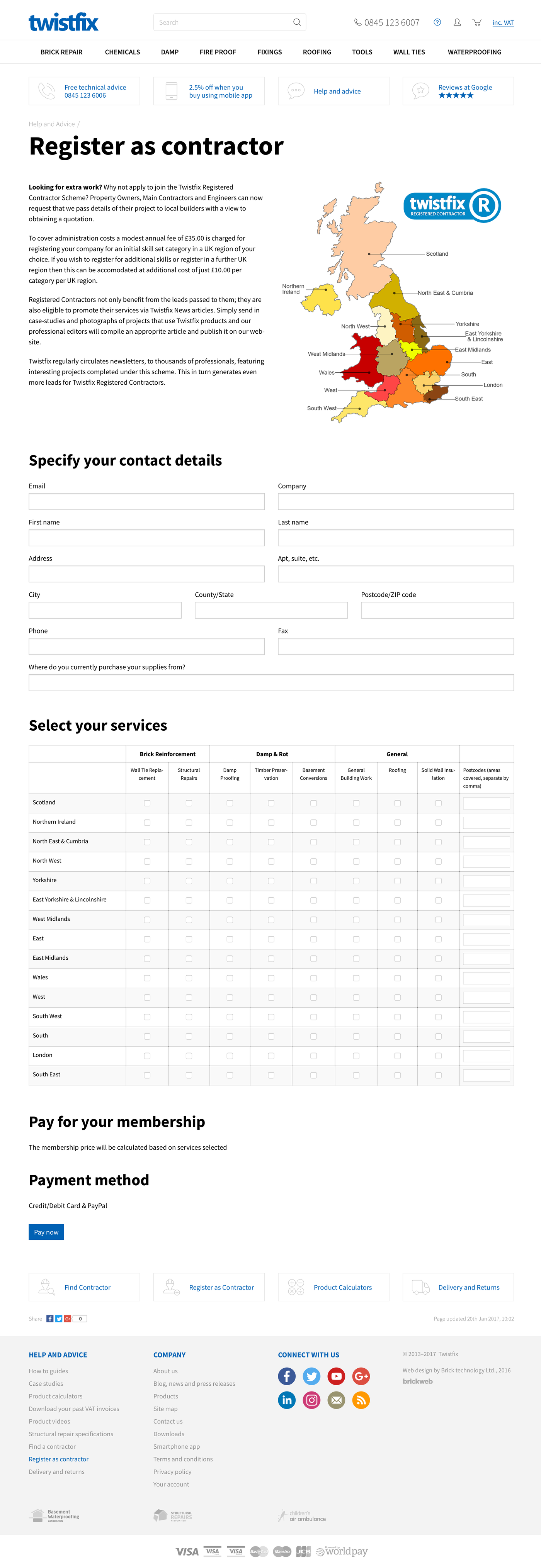 Twistfix (2016) Register as contractor