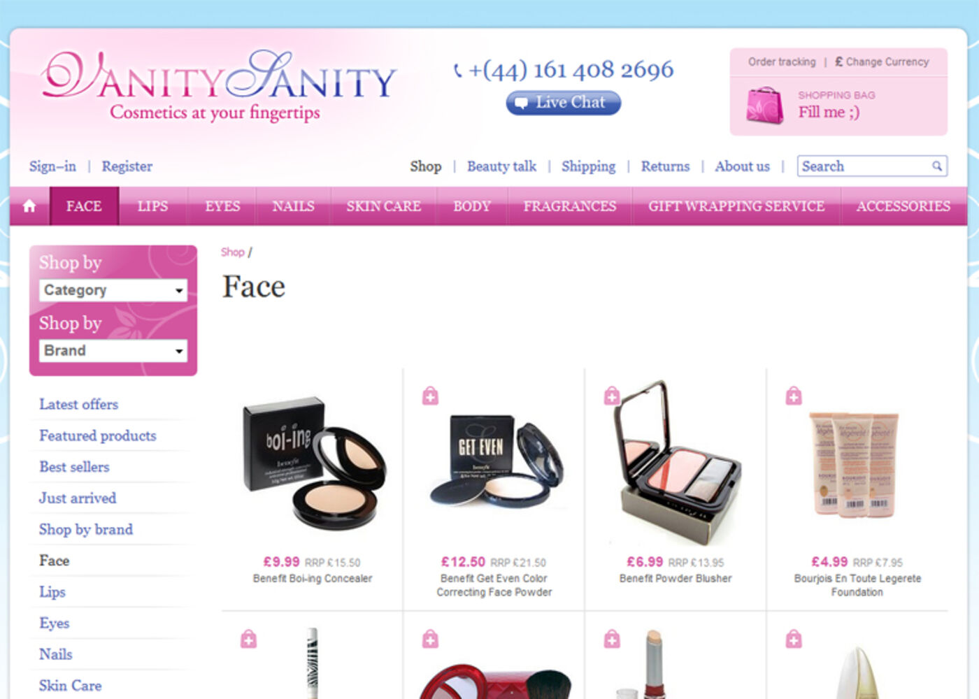 VanitySanity Products - VanitySanity