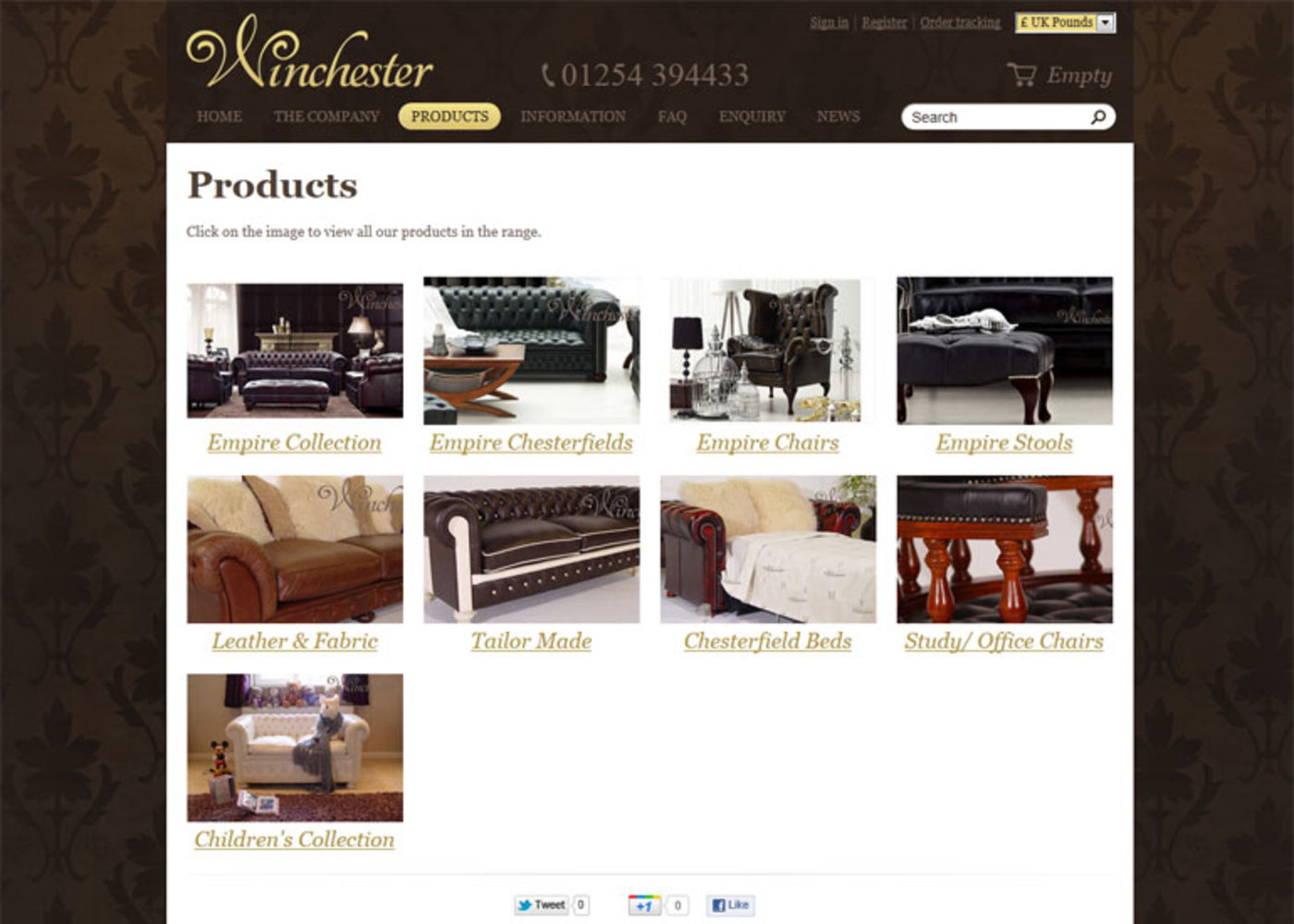 Winchester Leathers (2012) Products